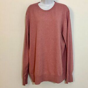 Old Navy Lightweight  Sweater / Shirt XXL Soft Rose Color Long Sleeve Round Neck